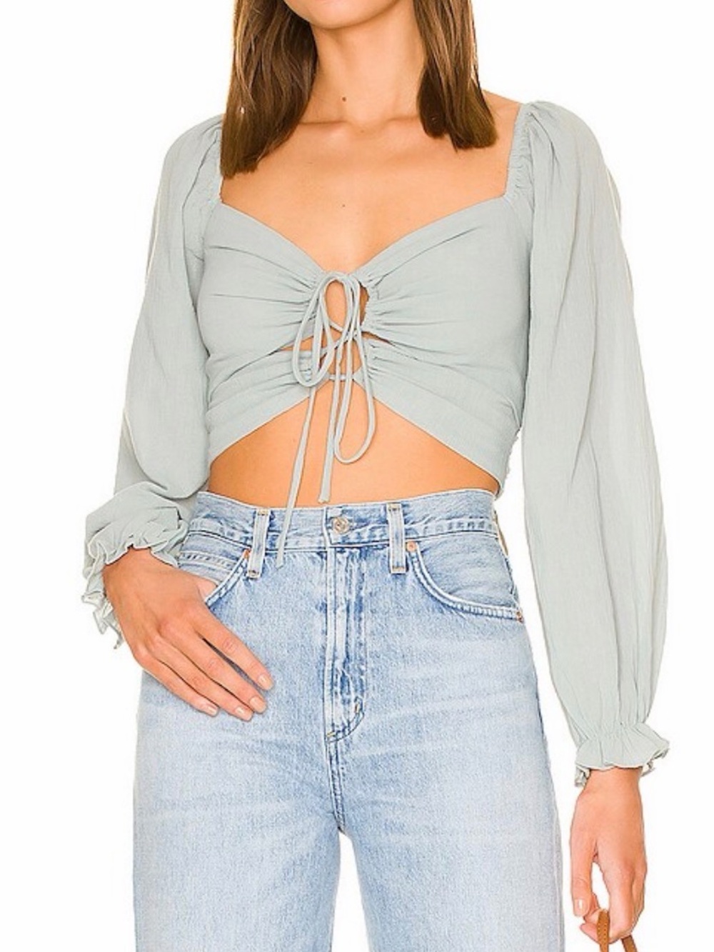 Fremont Top en Dusty Blue
ASTR THE LABEL size S